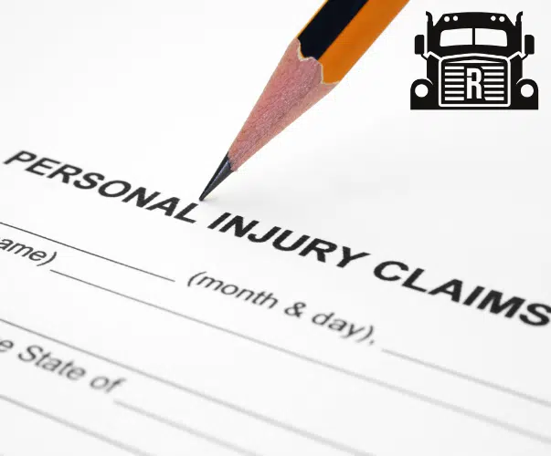 personal injury claim paperwork