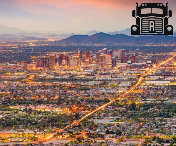 Phoenix, AZ skyline