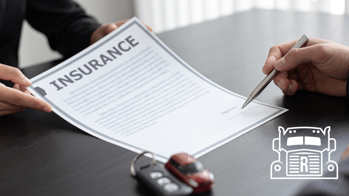 two people going over insurance paperwork