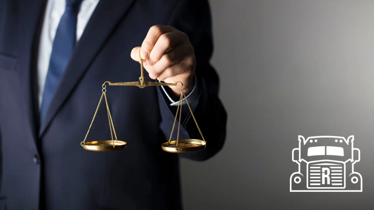 lawyer holding a legal scale