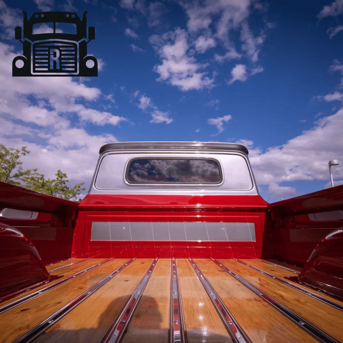 red truck bed