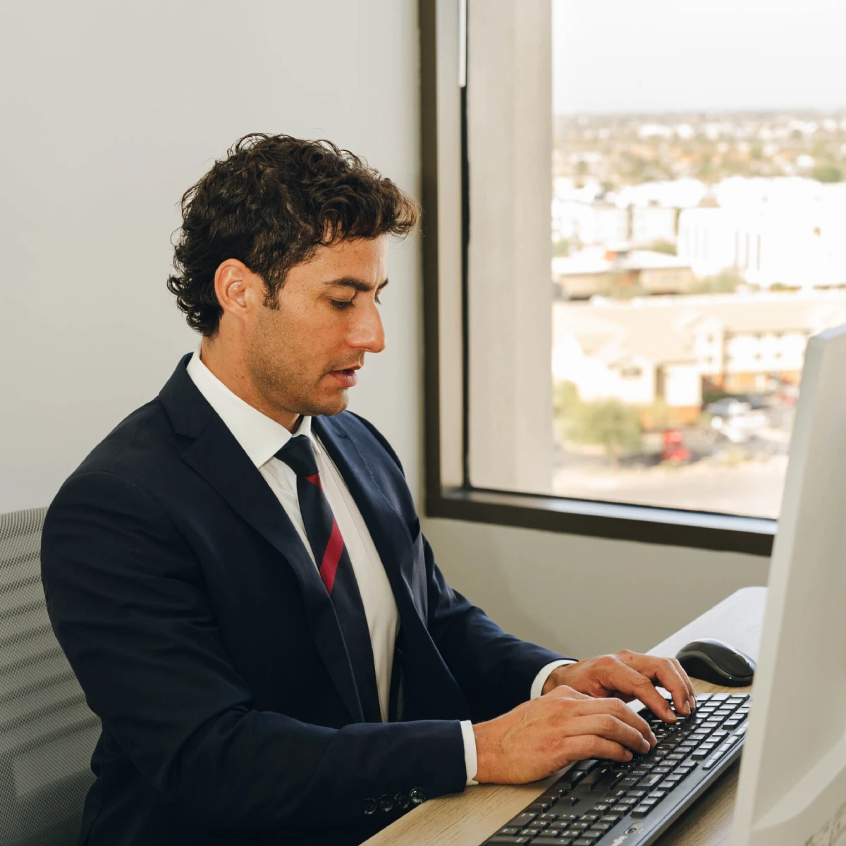 Derick Runion at work