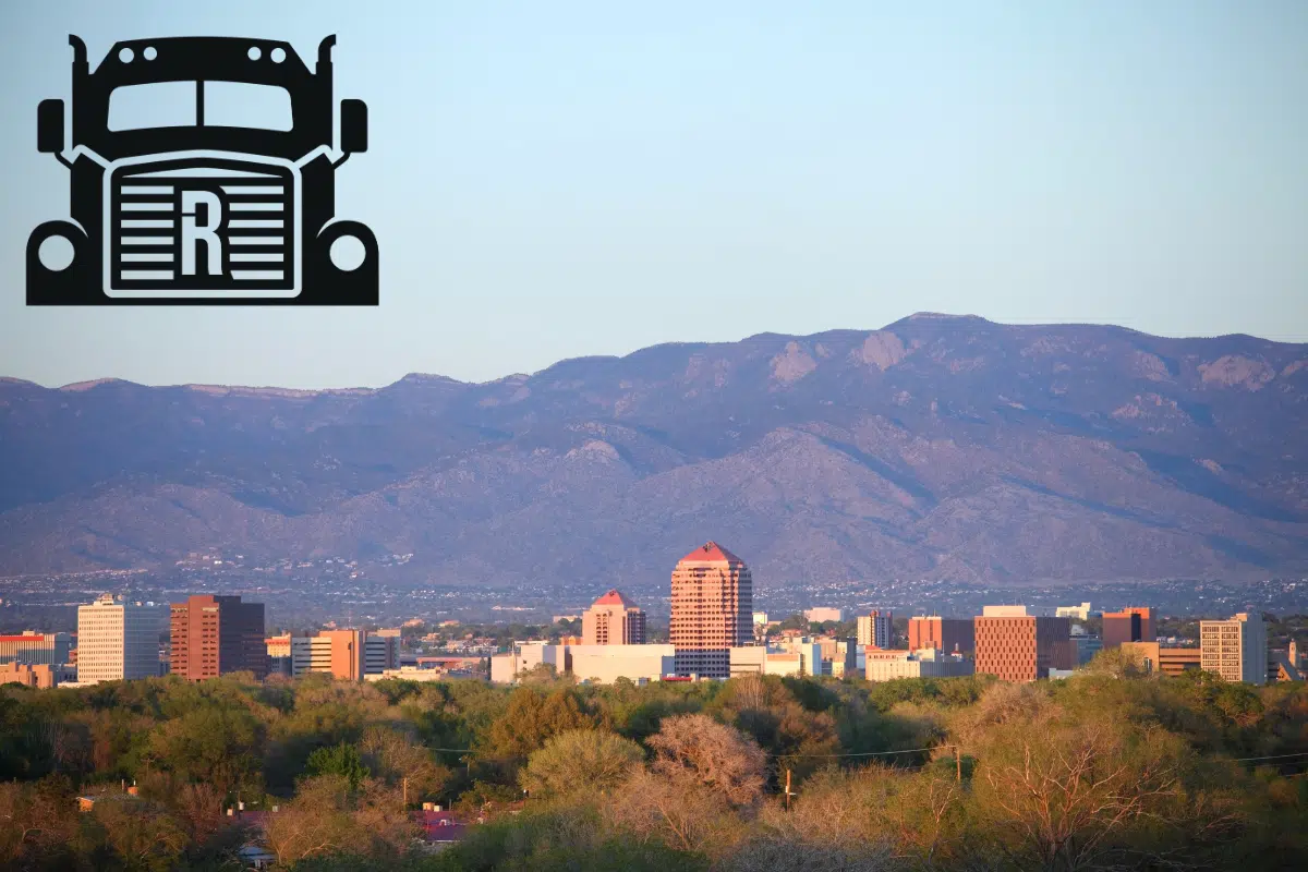 Albuquerque skyline shot