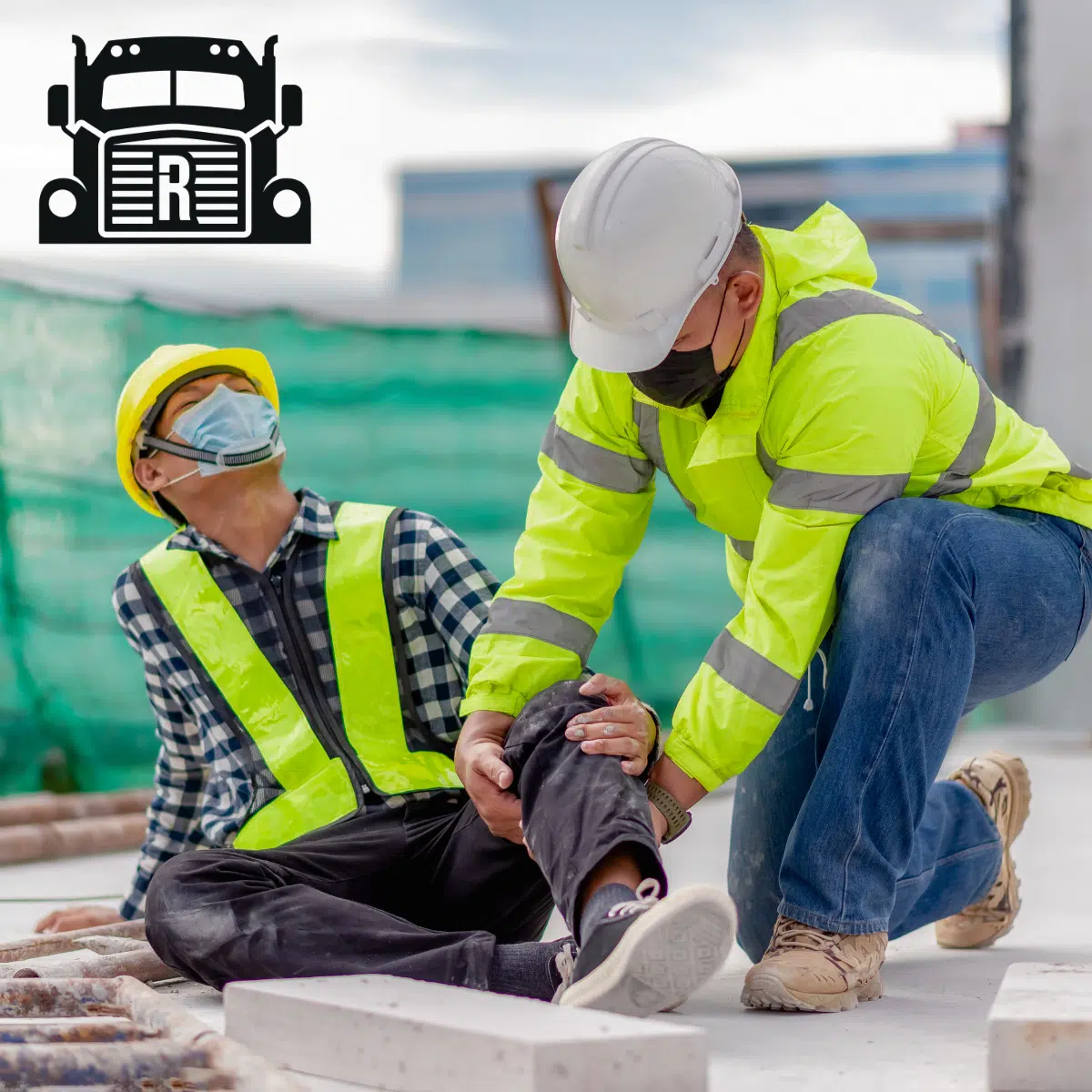 injured construction worker