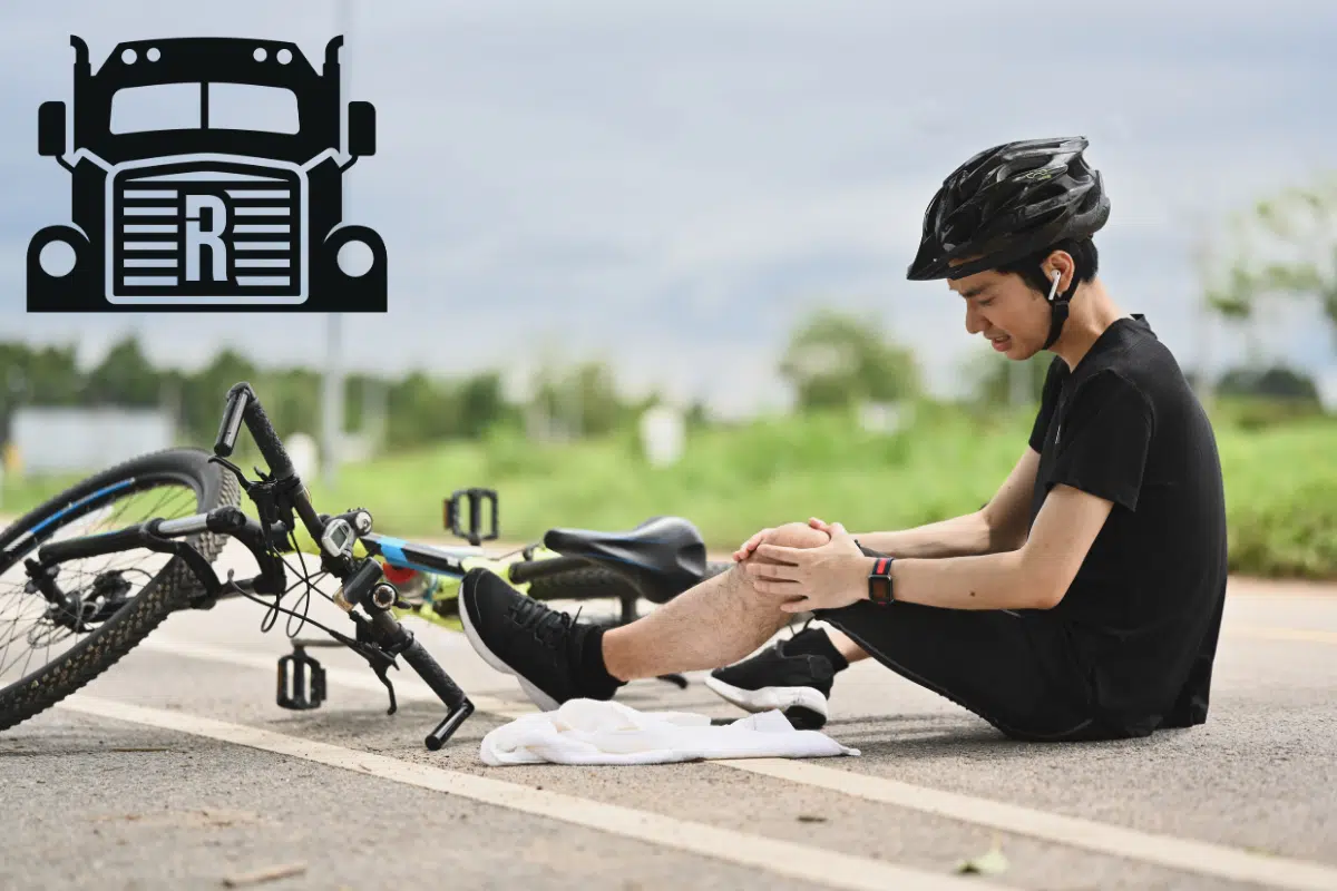 man injured in bicycle accident
