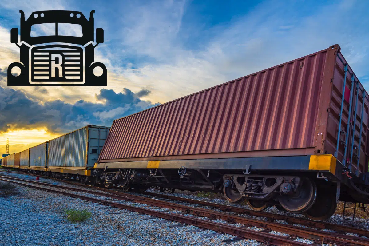 derailed train