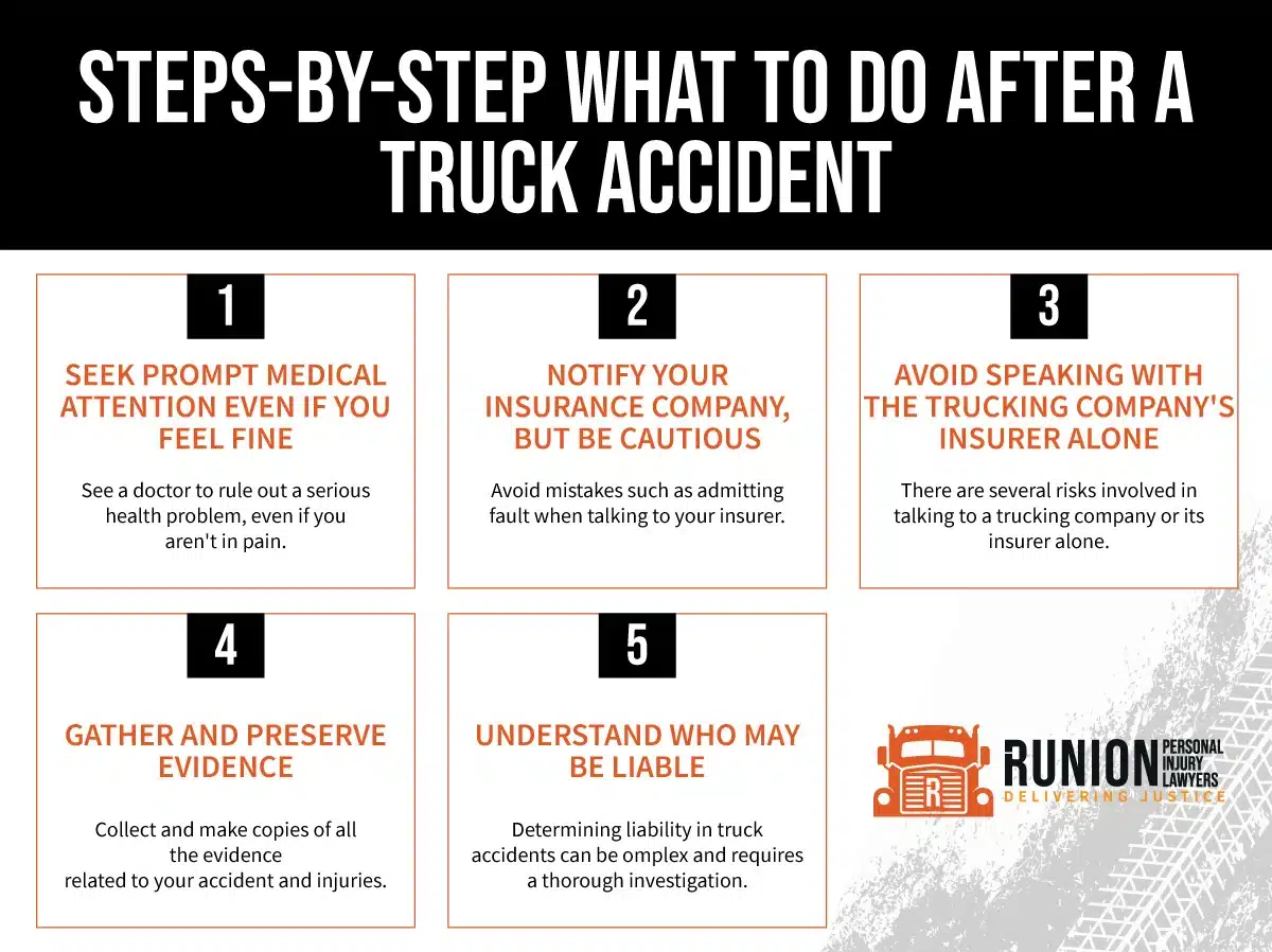 what to do after a truck accident
